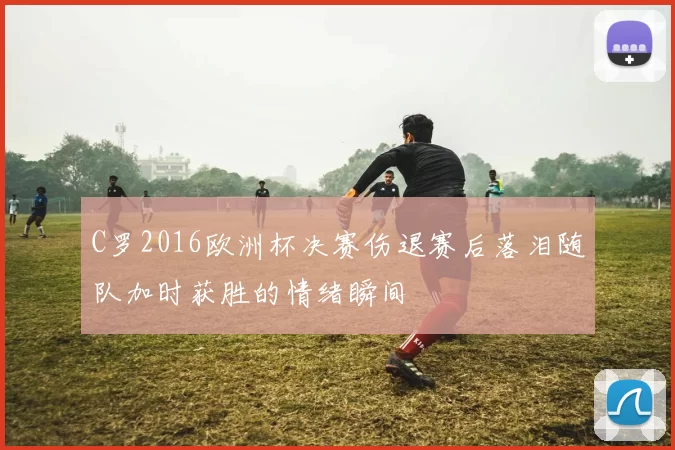 C罗2016欧洲杯决赛伤退赛后落泪随队加时获胜的情绪瞬间